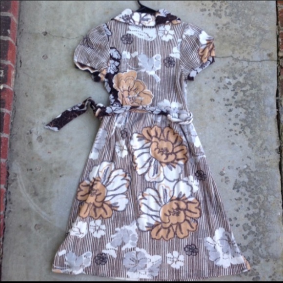 Anthropologie Eva Franco retro floral dress 6 - Picture 3 of 5